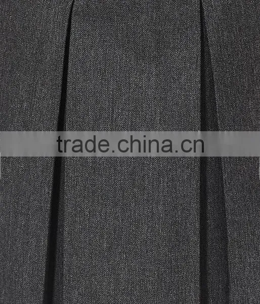 Wholesale Grey Girls Sexy School Uniform Skirts Design photo-4