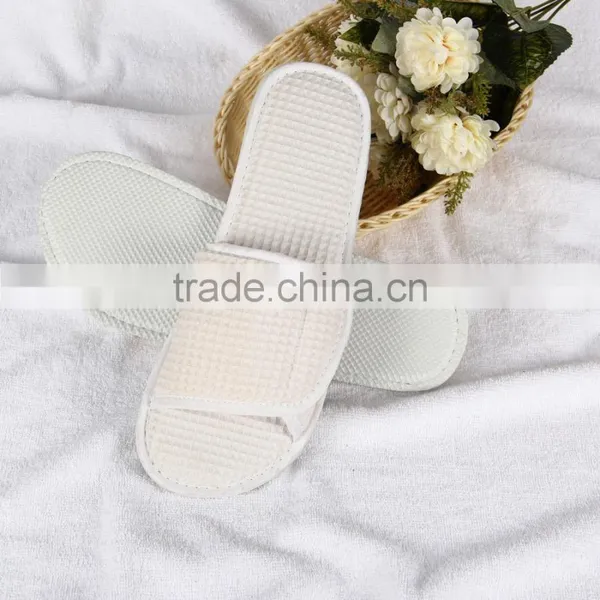 Wholesale Hotel Waffle Hook and Loop Slipper photo-2