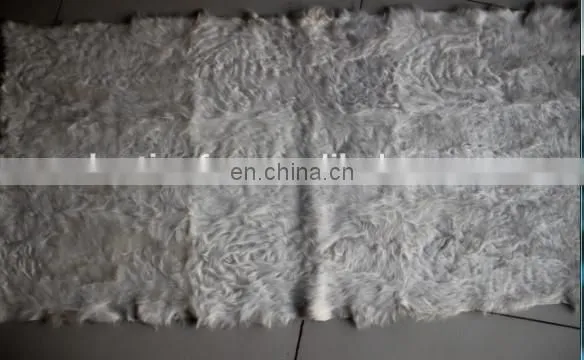 Top Qualiry Factory Direct Natural New Tanned Processed Goat Fur Skin photo-6