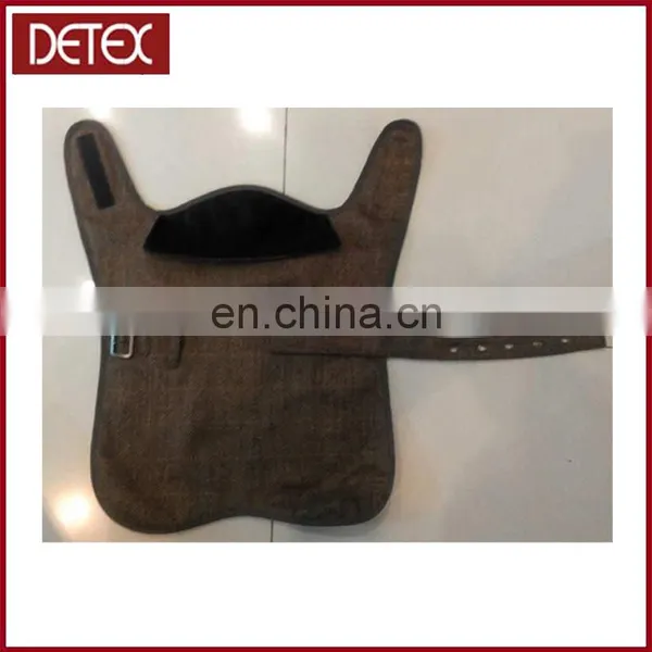 Brown Checked Wool Fabric Cooling Dog Coat