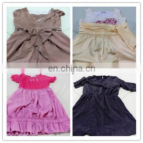 Second Hand Clothing Korea 100% Cotton Dress Cleaning Cloths