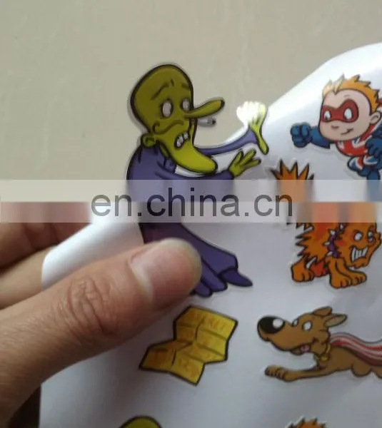 Hot Selling Promotional Printed Cartoon Vinyl Sticker