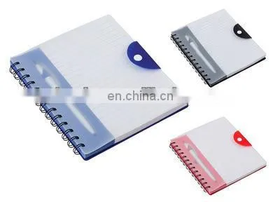 Spiral Notebook, Notebook with Pen, Hardcover Notebook