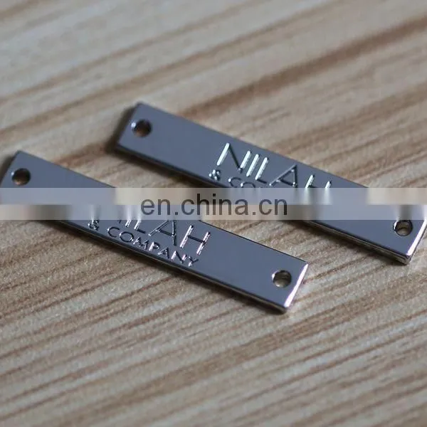 Fantastic Design Custom Logo Metal Label for Kids Clothing photo-6