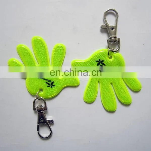 Hand - Type Reflector Promotional Gifts Pharmaceutical Promotional Keychain photo-2