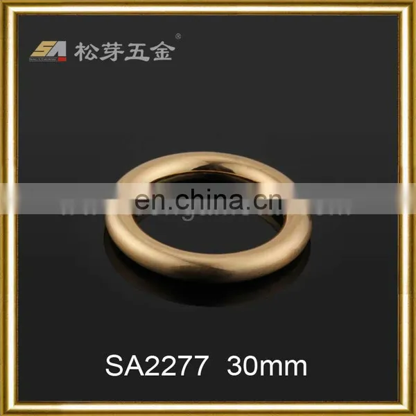 Song A Metal Lead Free Brass o Ring Buckle Polished Matt Round Buckle photo-3