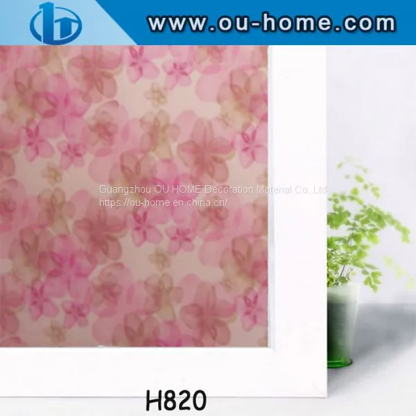 OUHOME Window Tinting Film PVC Glass Window Film Without Glue Static Film photo-2