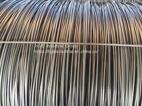 Prime Quality Hot Rolled Steel Wire Rod Application For Making Steel Nail photo-5
