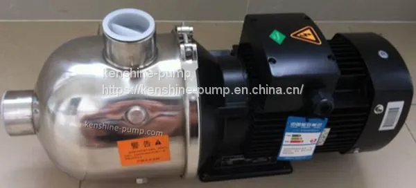 CHLF Light Duty Stainless Steel Multistage Horizontal Centrifugal Pump photo-2