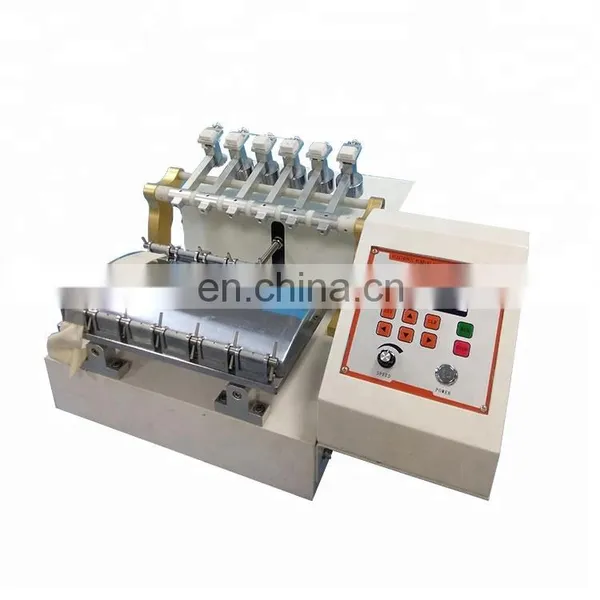 Manufacturer Supplier Fabric Textile Dye Fastness Testing Machine Dyeing Colour Electronic Rubbing Friction Tester photo-2