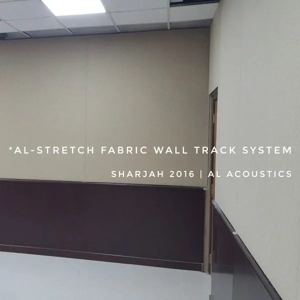 Al-Stretch System : Профиль из ПВХ для настенного трека из ткани