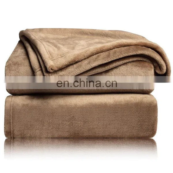 Sublimation Good Elasticity Soft Throw Flannel Fleece Blanket For Travel photo-7