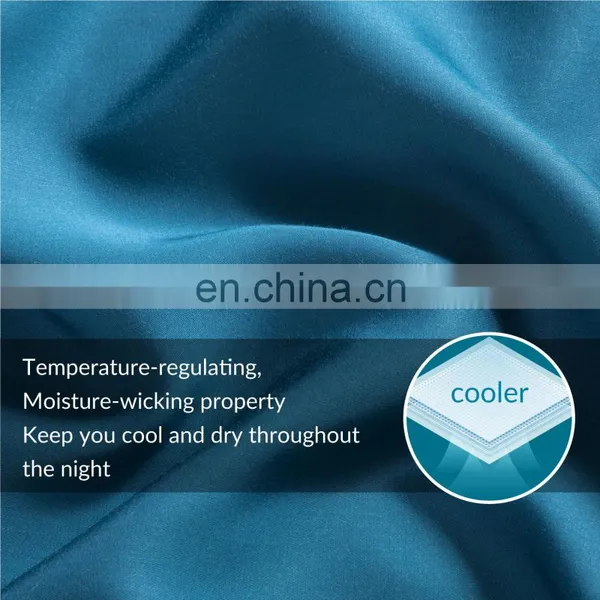 Luxury Summer Breathability Soft Comfort Bamboo Fiber Durable Home Pillowcases photo-3