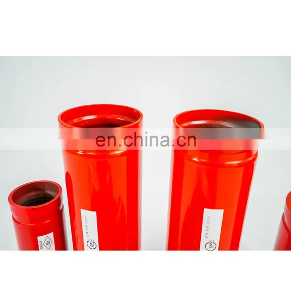 ASTM 53 SCH10 3" Red Painted Grooved Fire Fighting Pipe photo-5