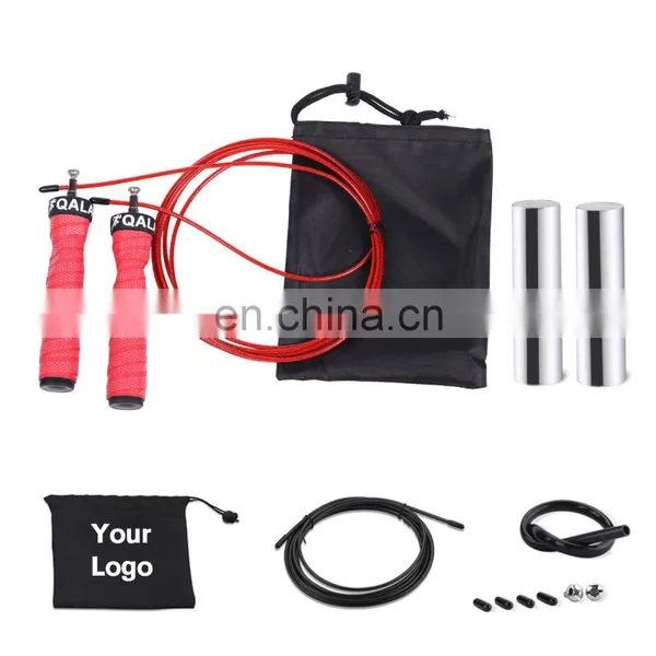 Popular Loss Sweatband Wrapped Sport Cabel Weighted Speed Jump Rope photo-7