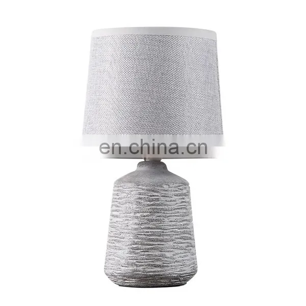 Ancient Stone Pattern Ceramic Night Lights and China Table Lamp photo-5
