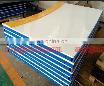 High Density Polyethylene Shooting Board / Mobile Ice Skating Plate / Ice Rink Hockey Dasher Board photo-4