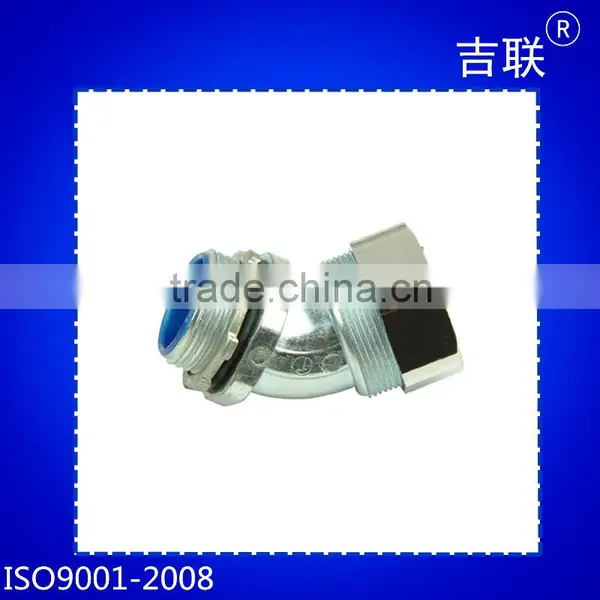 1/2 Inch 90 Degree Galvanized Liquid Tight Fitting photo-2