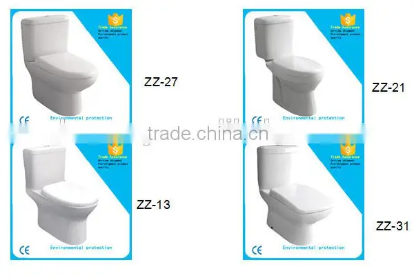 2015 Africa Ceramic Material and Floor Mounted Installation Type Cheap Toilet photo-2
