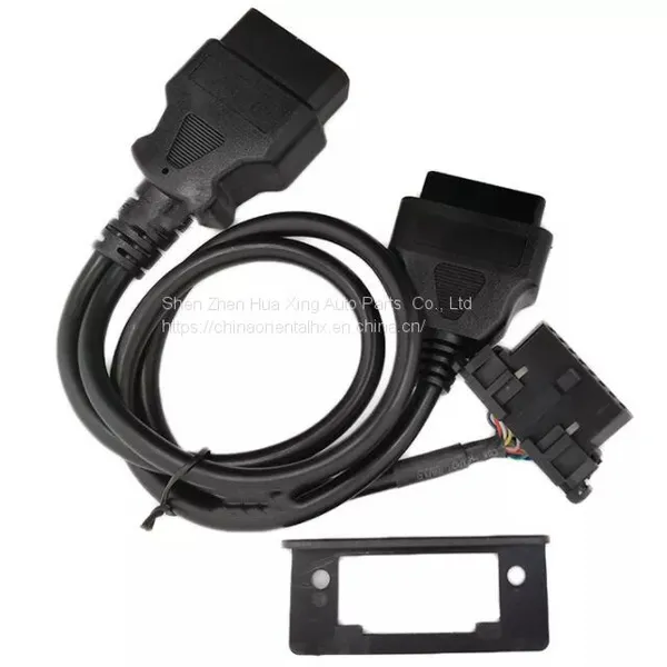 Universal OBD II OBD2 Splitter Extension Y Cable Adapter J1962 for GPS Tracking Devices Diagnostic photo-3