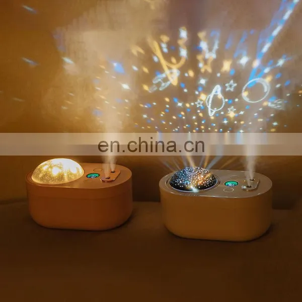 1000ml Large-capacity Water Tank Christmas Gift Children Night Light Romantic Projector Dual Outlet Humidifier photo-5