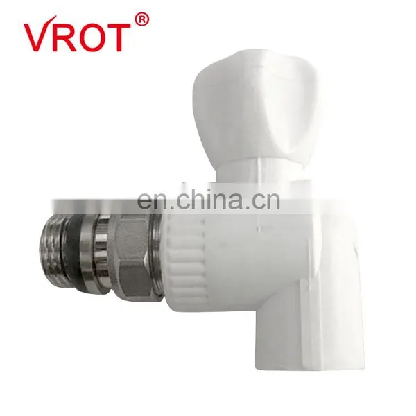 Factory Wholesale Custom Temperature Control Valve Angled Heating Radiator Valves photo-3