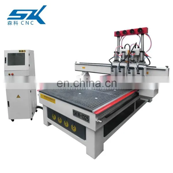 Pneumatic System CNC Router Wood Cutting Machine Pneumatic With ATC Wooden Cutting Machine photo-3