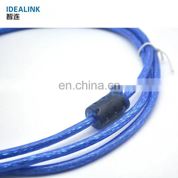Wholesale China PVC Jacket 26awg Cable Usb , 1.5m Blue Usb Extension Cable photo-4