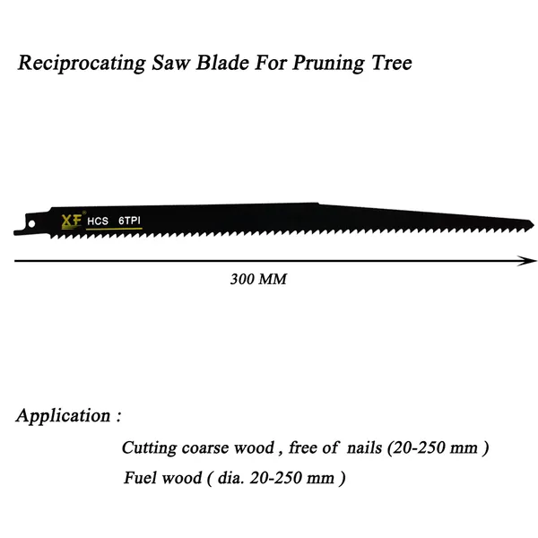 300mm 6TPI Recip Saber Saw Blade for Wood photo-2