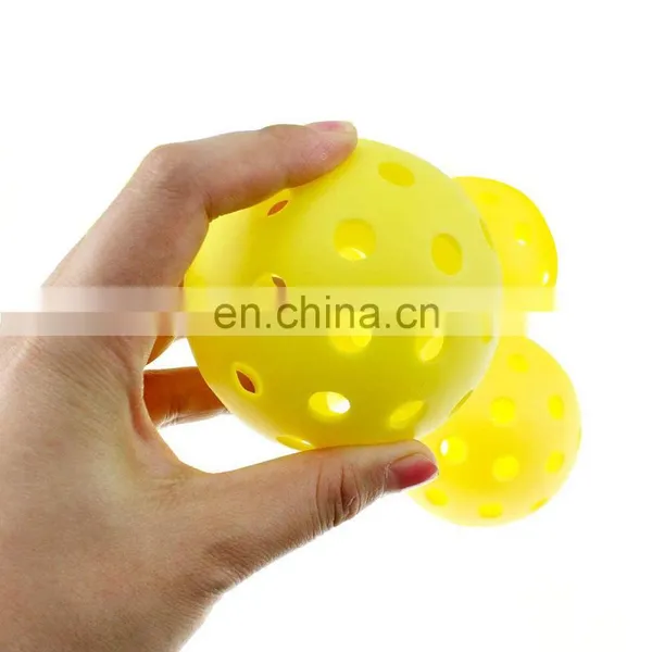 Stable Resistance Play 74mm40 Holes 26g Pickleball GPickleball Plastic Hole Ball photo-2