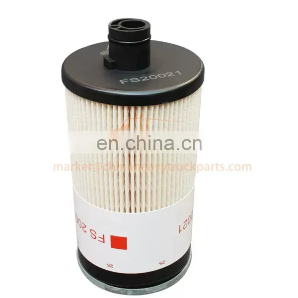 China Truck HOWO A7 SITRAK D12 MC11 MC13 WD615 371HP 420HP Sinotruk Engine Oil-water Separator WG9925550105/1 Fuel Diesel Filter photo-2