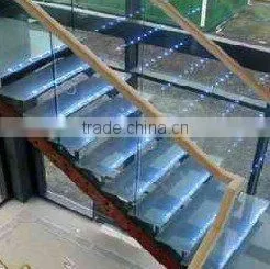Laminated Glass Wiht Lights /waterproof Transparent Led Display Glass for Exhibitions photo-2
