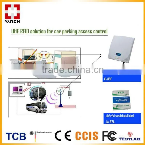 RFID Access Control System Car Parking Long Distance Uhf Card Reader photo-4