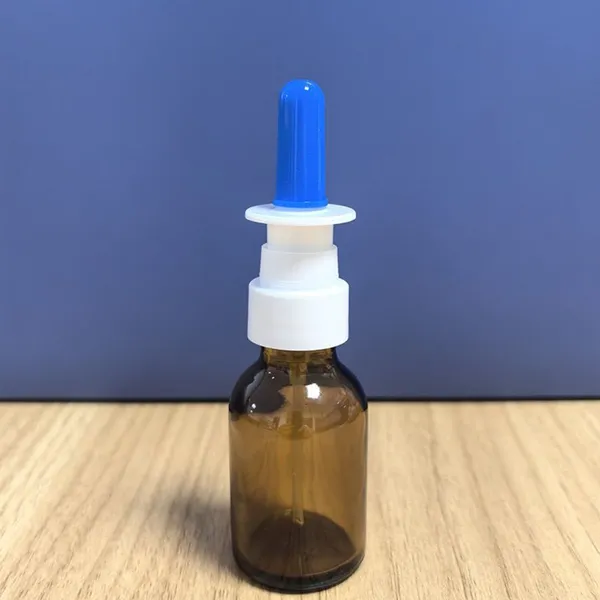 Snap-on,Crimp-on Nasal Sprayer Pump for Glass Bottle 20mm Pharmaceutical Packaging photo-3