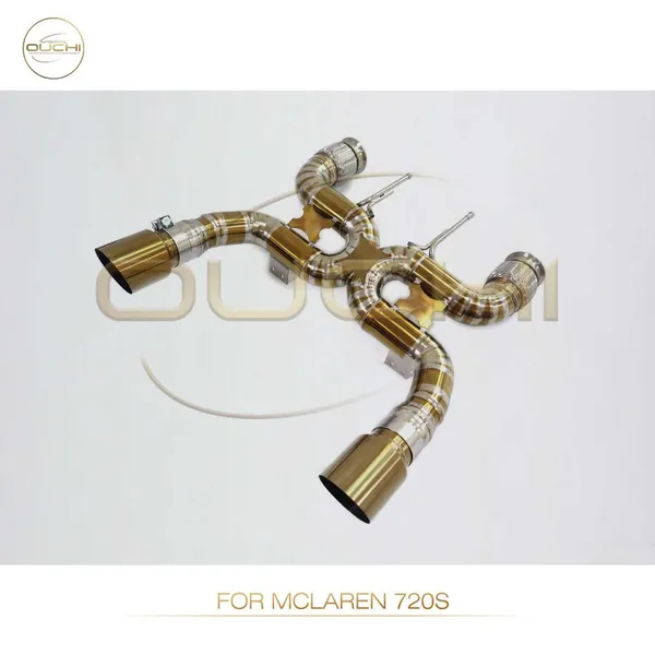 Exhaust Titanium Catback for Mclaren 675LT/720S Electronic Valve High-performance Automotive Exhaust Parts photo-4