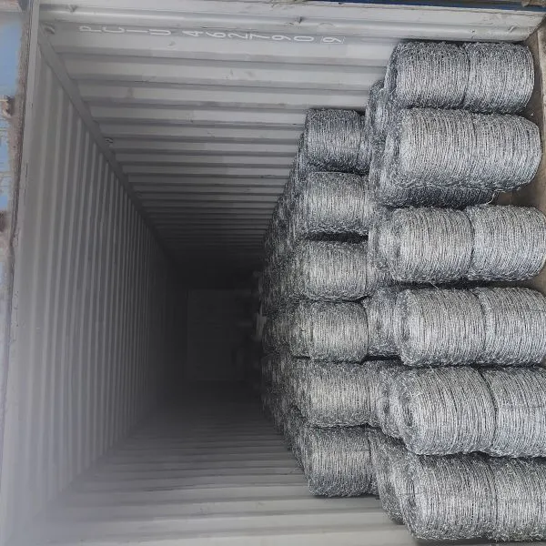 High Tensile Barbed Wire Fence 500 Meters Sharp Edge Barbed Steel 12.5 Galvanized Barb Wire photo-6
