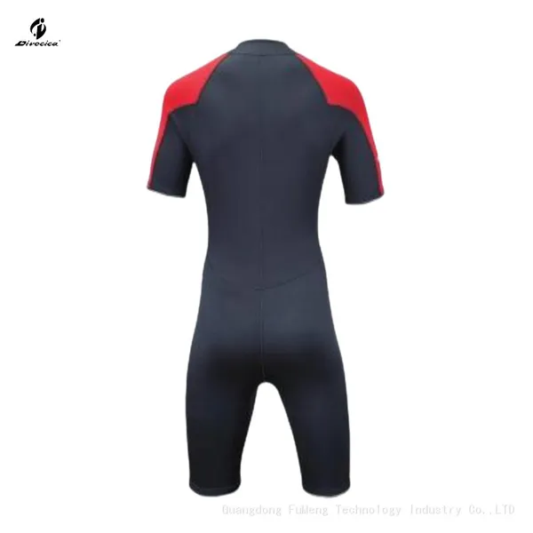 Stretch Dive Skin Short Sleeve Front Zip Wetsuit Elastic Diving Suit Board Wetsuit photo-2