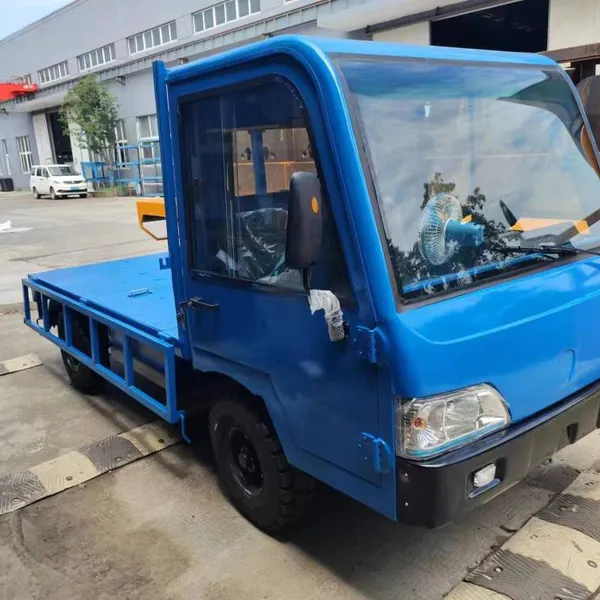 Resist the Rat Race: High-quality Electric Flatbed Trucks, Electric Trucks for Material Transportation in Factories and Stockpiling in Warehouses, Battery-powered Forklifts