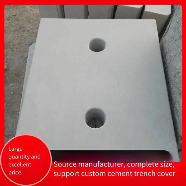 Square Steel Fiber Power Cable Trench Cover Plate, Precast Sewer Trench Cover, for Cable Trenches, Corrosion-resistant