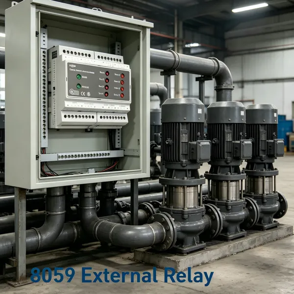 8059 External Relay Module Industrial Multi Relay Expansion Module for PLC and Automation Control System photo-3