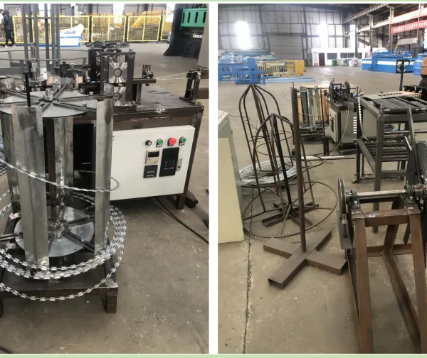 Automatic Used Steel Razor Wire Making Machine / Razor Barbed Wire Machine / Razor Wire Manufacturing Equipment Russia Price photo-3