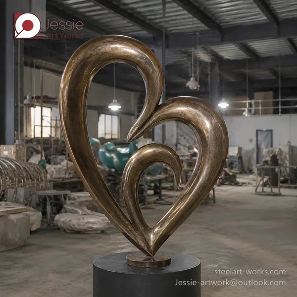 Corten Steel Sculpture for Building Entrance photo-3