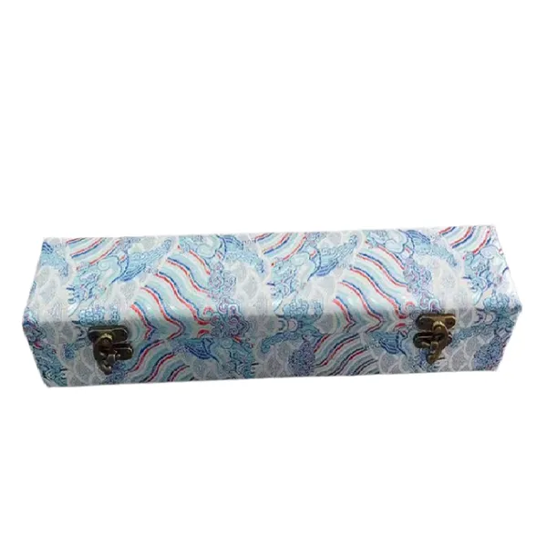 Xuan Paper Art Paper Hand Scroll Song Brocade Framed Brocade Box Set With Pink Color or Sky Blue Color Student Graduate Gift Set photo-4