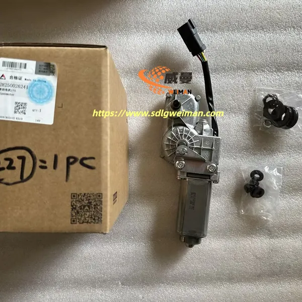 ORIGINAL SDLG WIPER MOTOR 28250026241 APPLY FOR SDLG MOTOR GRADER G9180 G9190 G9200