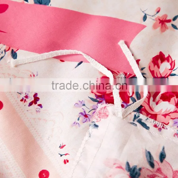 China Factory Made Reactive Pink Flowers Bedding Set photo-4