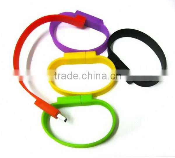 OEM Bracelet Usb Flash Drive, Rubber Wristband Usb Flash Memory Stick photo-2