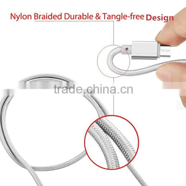 High Quality Unique 2-in1 Charging and Micro Data USB Cable photo-3