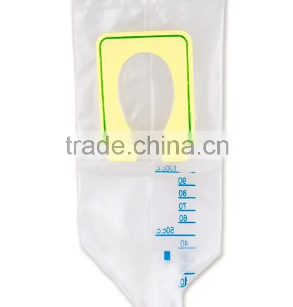 Best Price Sell Disposable Urine Collection Bag Disposable Paediatric Urine Bag 100ml photo-3
