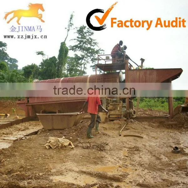 Gold Sand Movable Gold Trommel Screen