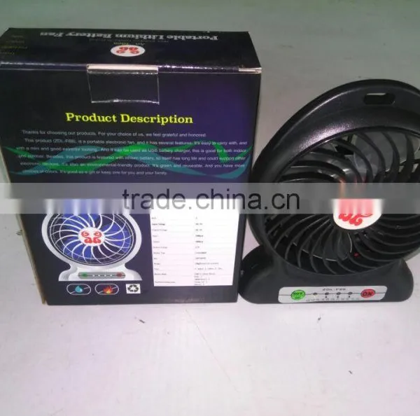 Hot Sale Handheld Lithium Battery Operated Fan photo-4
